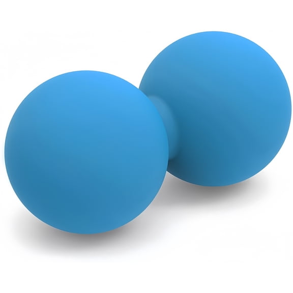 XBQUSVI Peanut Massage Ball Double Lacrosse Massage Ball & Mobility Ball for Physical Therapy, Deep Tissue Massage Tool for Myofascial Release, Muscle Relaxer, Acupoint Massage