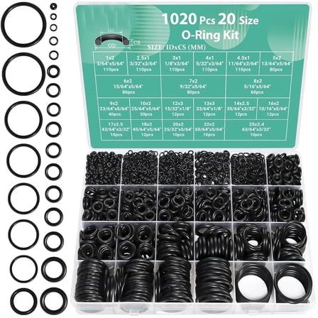 O Ring Seals and Assortments for Home Repair