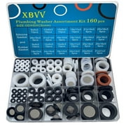 XBVV 160 PCS Garden Hose Washer 24 Sizes Plumbing Washers Assorted Kit