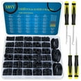 thumbnail image 1 of XBVV 32 Size 1440 Pcs Rubber O Rings Assortment Kit with Pick and Hook, 1 of 7