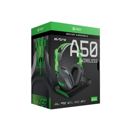 Astro Gaming - A50 Gen 4 Wireless Gaming Headset for Xbox One, Xbox Series X|S, and PC - Black