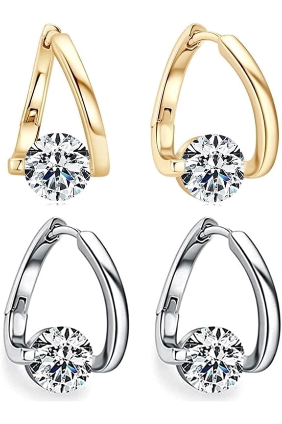 Halolux Lymphvity Germanium Earrings, 2 Pairs Lymphvity Germanium Earrings For Women(2 Colors)[3388]