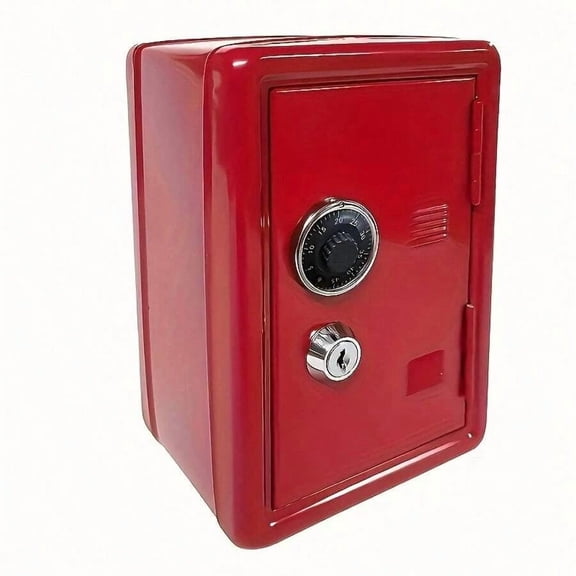 XC 1pc Advanced Security Safe Box, Key & Digital Lock, Wall Or Cabinet Fixed Design, Home And Office Protection - Ideal For Christmas, New Year's, Valentine's Day, And Housewarming Gifts