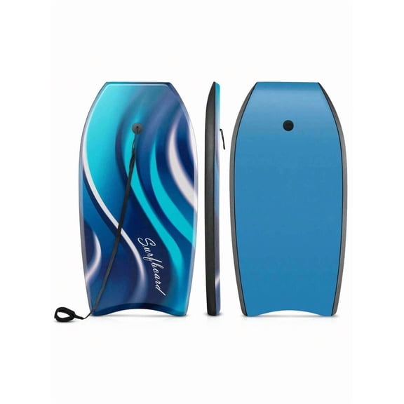 XC 33"/37"/41" Lightweight Body Board With EPS Core XPE Deck HDPE Bottom Crescent Tail