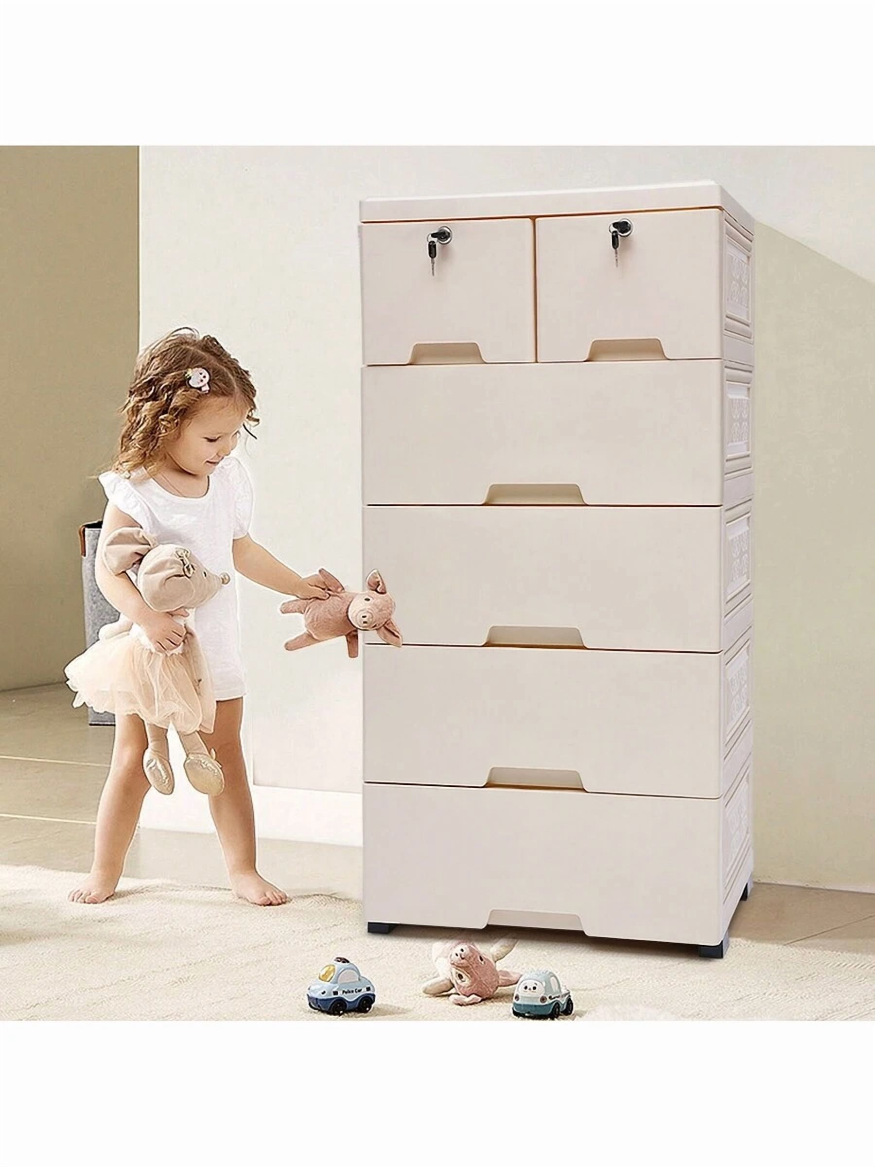 plastic dresser walmart Sterilite 3-Drawer Organizer, White