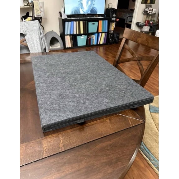 XC  Foldaway Felt Puzzle Mat (1000pcs), Portable Large Puzzle Board With 6 Color Drawers, Multi-Function Puzzle Table For Storage/Display/Playing,