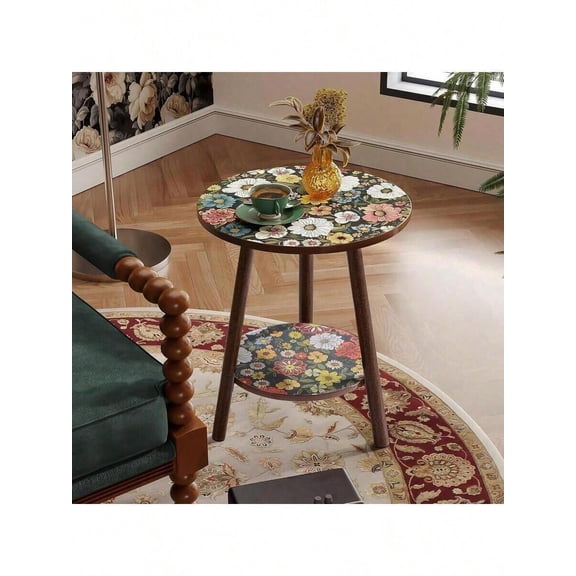 XC  Mandala Round End Table