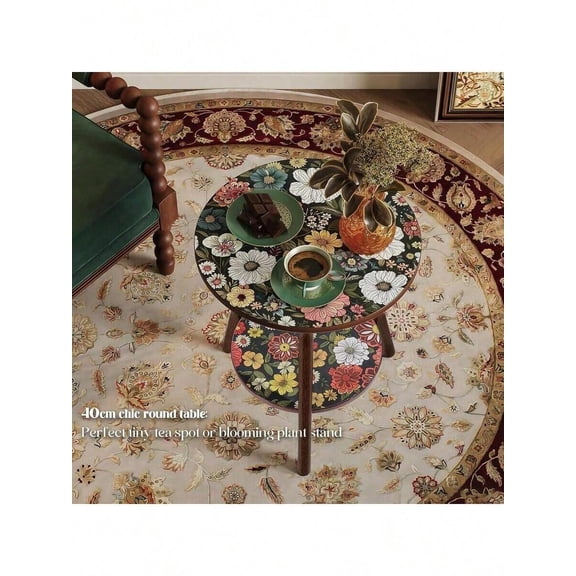 XC  Mandala Round End Table