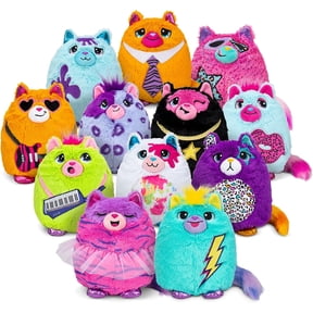 XC Misfittens Cats - Surprise Collectible Plush - Series 3 Wild Cats, Kittens, Stuffed Cat Plushie, Furry Surprise Toy for Girls, Boys, Kids and Toddlers Ages 3+