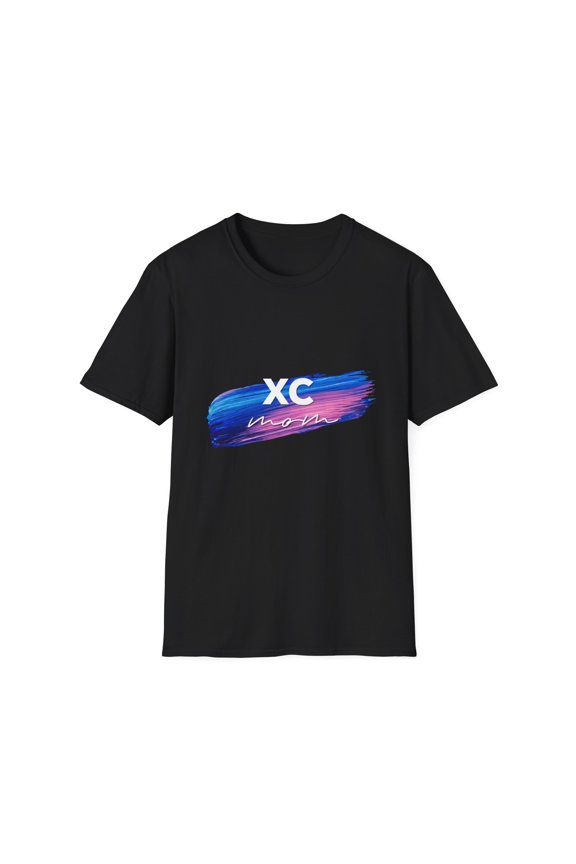 XC Mom Exercise Clothing | Marathon | Workout Clothes | Gym | Funny Workout | Inspirational Unisex Softstyle T-Shirt