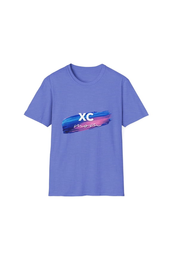 XC Mom Exercise Clothing | Marathon | Workout Clothes | Gym | Funny Workout | Inspirational Unisex Softstyle T-Shirt