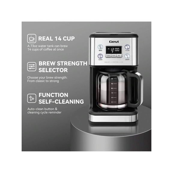 XC Programmable Brewing System 14-Cup Drip Coffee Makers