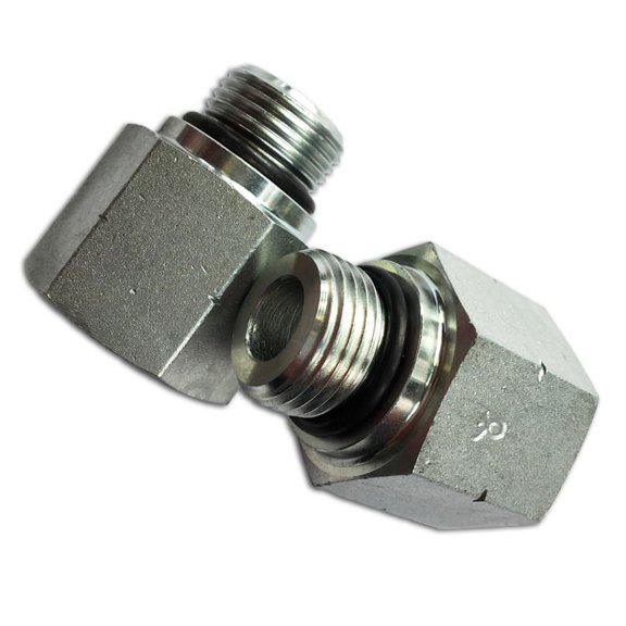 XCALLIBER 6410-08-10-DF #8 SAE MALE FITTING TO #10 SAE, ALLISON 1000/GM TRANSMISSION
