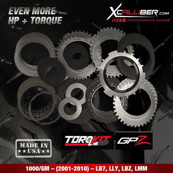 XCALLIBER GPZ-TorqKit Performance Pack (C1-C5) for Allison 1000 Series - MY 2001-2010
