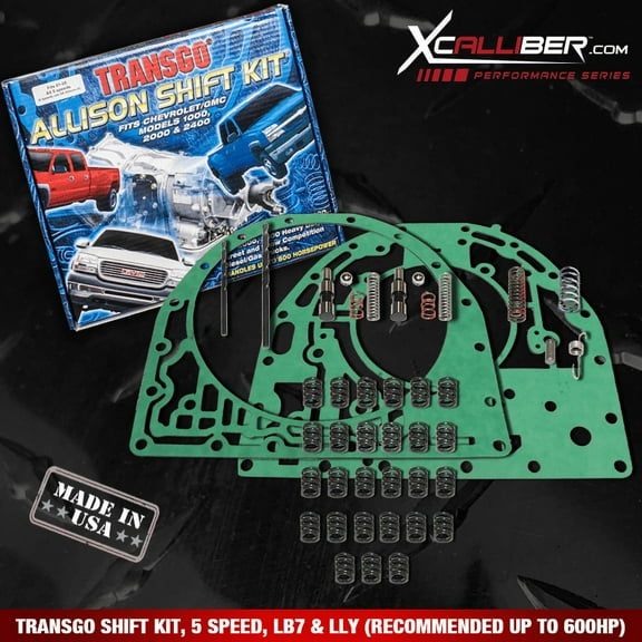 XCALLIBER TRANSGO SHIFT KIT FOR 5 SPEED ALLISON TRANSMISSION 2001-2006 (ALLISONSK) LB7 LLY