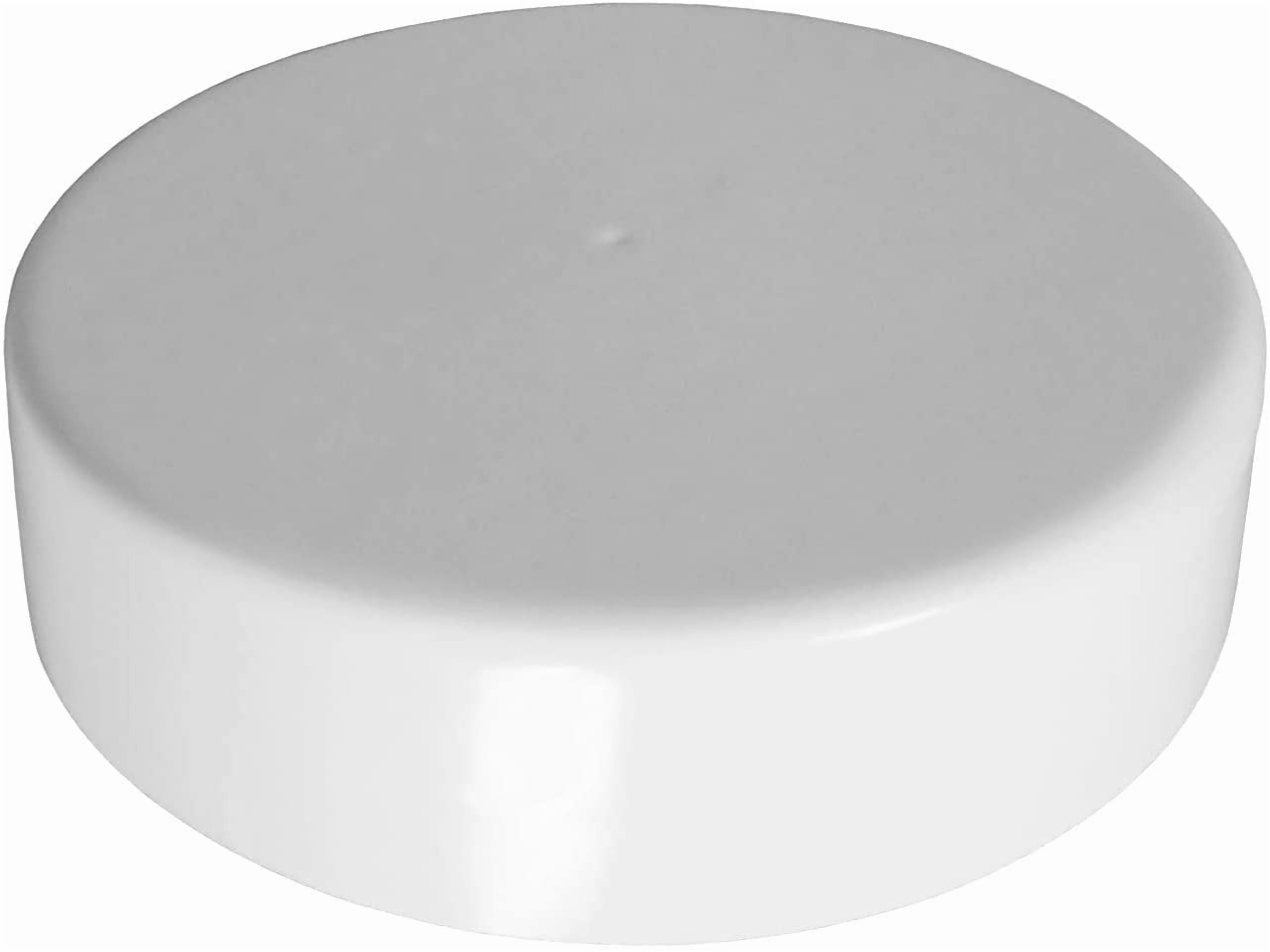 XCEL Piling Cap Flat White 8-1/2
