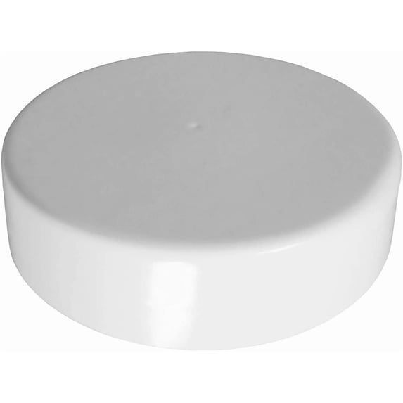 XCEL Piling Cap Flat White 8"