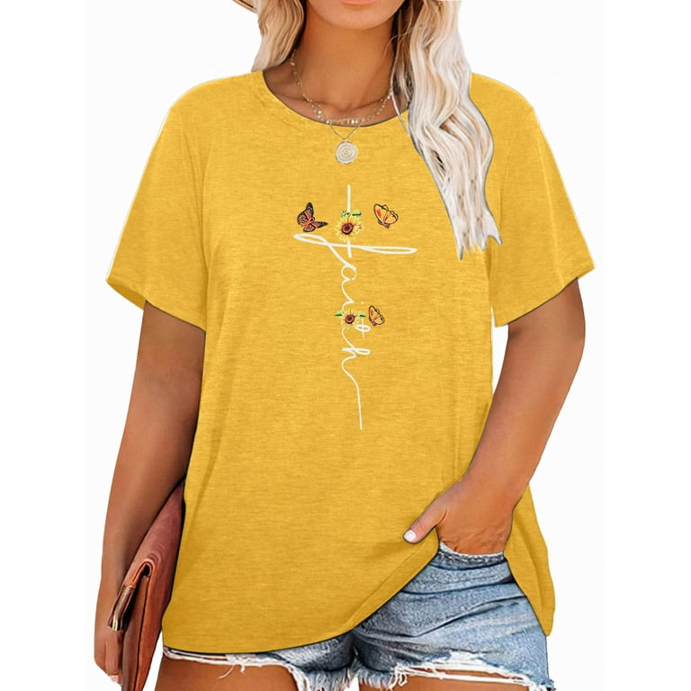 women's plus size christian shirts