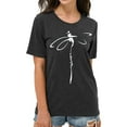 thumbnail image 1 of XCHQRTI Dragonfly Shirts Women Graphic Tee Short Sleeve T Shirt Dragonflies Nature Tshirts, 1 of 6