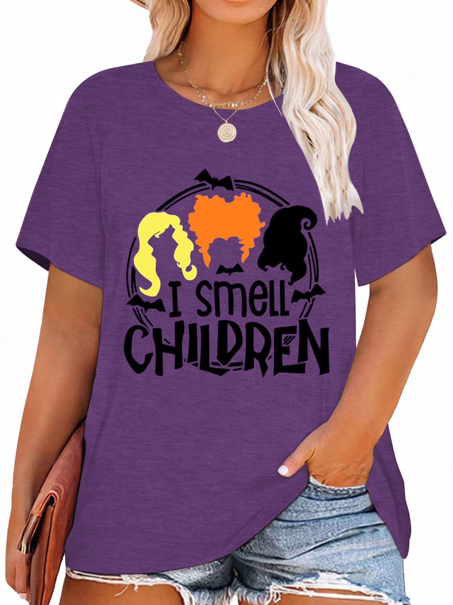 Ykomow Halloween Movie Shirts for Women Vintage Sanderson Sisters