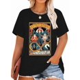 thumbnail image 1 of XCHQRTI Hocus Pocus Shirts for Women Plus Graphic Tees Halloween Plus Size Shirt Sanderson Sisters T Shirts, 1 of 7