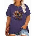 thumbnail image 1 of XCHQRTI Hocus Pocus Shirts for Women Plus Graphic Tees Halloween Plus Size Shirt Sanderson Sisters T Shirts, 1 of 7