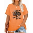 thumbnail image 1 of XCHQRTI Hocus Pocus Shirts for Women Plus Graphic Tees Halloween Plus Size Shirt Sanderson Sisters T Shirts, 1 of 7