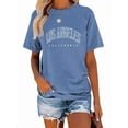 thumbnail image 1 of XCHQRTI Los Angeles Women Tshirts California Graphic Short Sleeve Summer Casual Shirt, 1 of 8