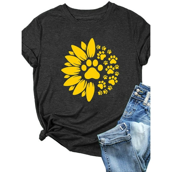 XCHQRTI Mountain Flower Shirt Hiking Tshirts Women T-Shirt Athletic Short Sleeve Shirts
