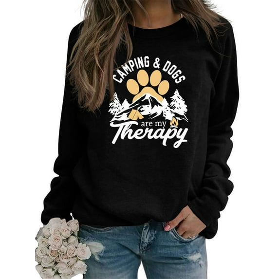 XCHQRTI Mountain Heartbeat Sweatshirt Graphic Pullover Women Ladies Sweatshirt Long Sleeves Tops