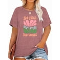 thumbnail image 1 of XCHQRTI Plus Size Daisy Women Tshirt Graphic Oversized Tees Short Sleeve Casual Tee, 1 of 11
