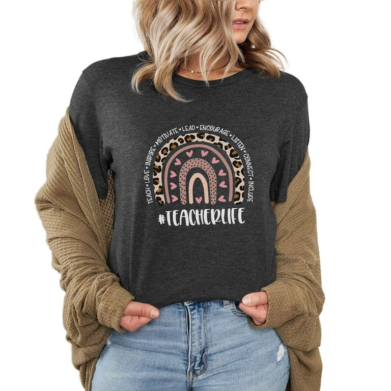 Teach Love Inspire Teacher Teaching Appreciation Day T-Shirt Teach Love Inspire Teacher Teaching Appreciation Day T-Shirt