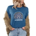 thumbnail image 1 of XCHQRTI Teach Love T-Shirt for Women Graphic Shirt Funny Short Sleeve Back to School Teachers'Day Gift Tee Top, 1 of 6
