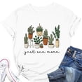thumbnail image 1 of XCHQRTI Women Grow Graphic Tshirt Short Sleeve Print Shirt Casual Nature Tee Tops, 1 of 2