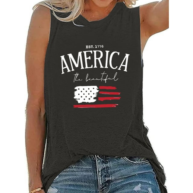 fourth of july womens t shirt