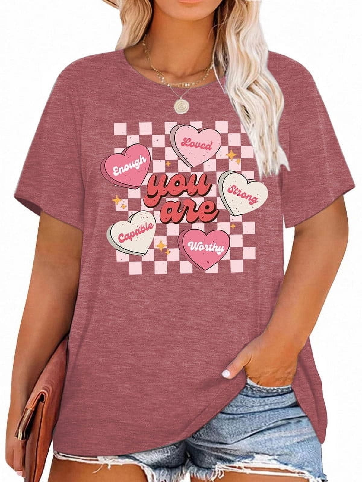 Sweetheart Energy Valentine Long Slve Graphic Tee