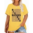 thumbnail image 1 of XCHQRTI Womens Plus Size Graphic Tees Faith T-Shirts Christian Tshirt Casual Short Sleeve Tops, 1 of 9