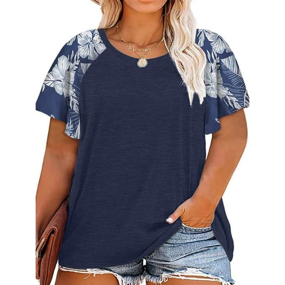 XCHQRTI Womens Plus Size Graphic Tees Faith T-Shirts Christian Tshirt Casual Short Sleeve Tops