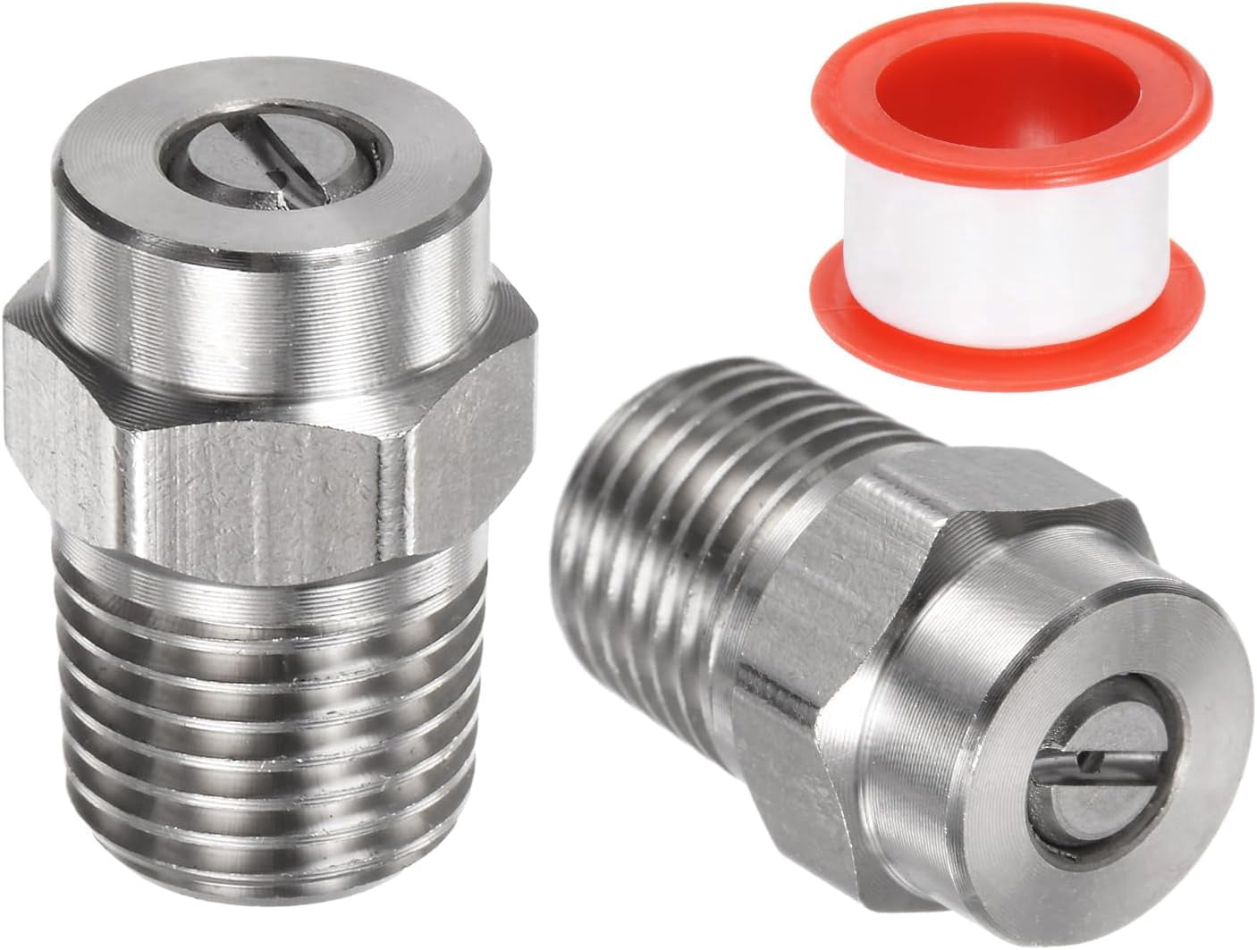 Forney 75166 Hochdruckreiniger Düse – Verstellbar 0° Bis 80°, 1/4 Zoll FNPT, Bis 3200 PSI