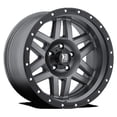 thumbnail image 1 of XD Aluminum Rim XD128 MACHETE 17X9in Matte Gray Black Ring Finish, XD12879055412N, 1 of 2