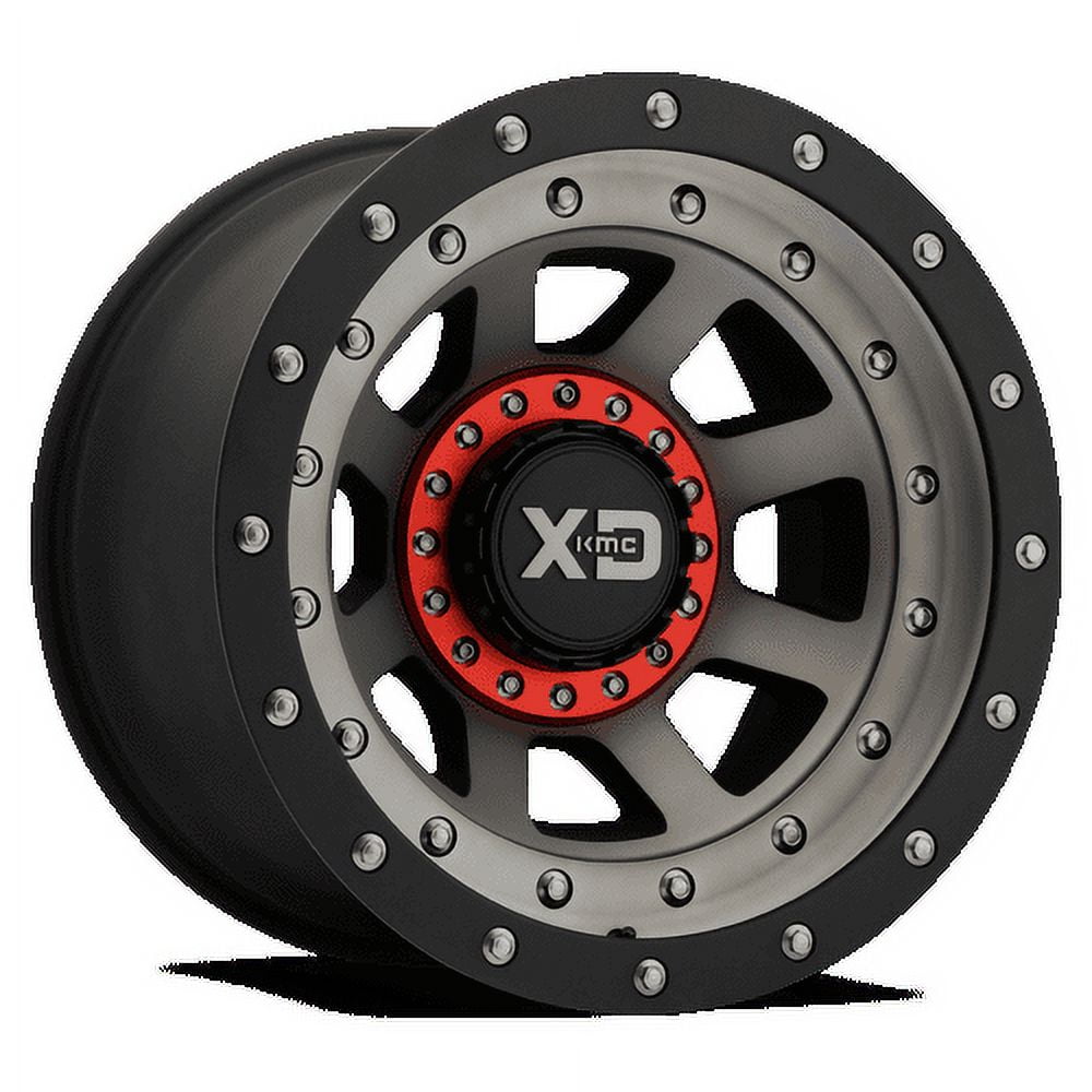 Xd Century Rims XD Aluminum Rim XD137 FMJ 20X12in Satin Black Dark Tint Finish ...