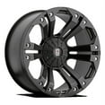 thumbnail image 1 of XD Aluminum Rim XD778 MONSTER 18X9in Matte Black Finish, XD77889067712N, 1 of 2