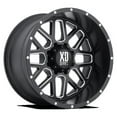 thumbnail image 1 of XD Aluminum Rim XD820 GRENADE 20X9in Satin Black Milled Finish, XD82029058900US, 1 of 2