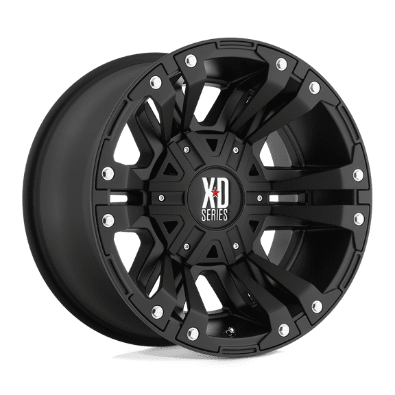XD Aluminum Rim XD822 MONSTER II 20X10in Matte Black Finish, XD82221088724N