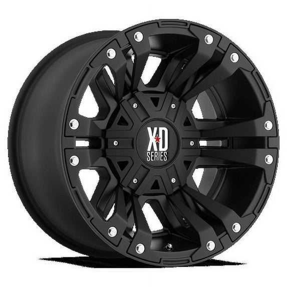 XD Aluminum Rim XD822 MONSTER II 20X9in Matte Black Finish, XD82229035718