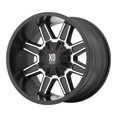 thumbnail image 1 of XD Aluminum Rim XD823 TRAP 18X9in Satin Black with Machined Face Finish, XD82389067518, 1 of 2