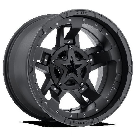 XD Aluminum Rim XD827 ROCKSTAR III 20X10in Matte Black Finish, XD82721087724N