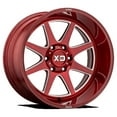 thumbnail image 1 of XD Aluminum Rim XD844 PIKE 20X10in Brushed Red with Milled Accent Finish, XD84421068918N, 1 of 2