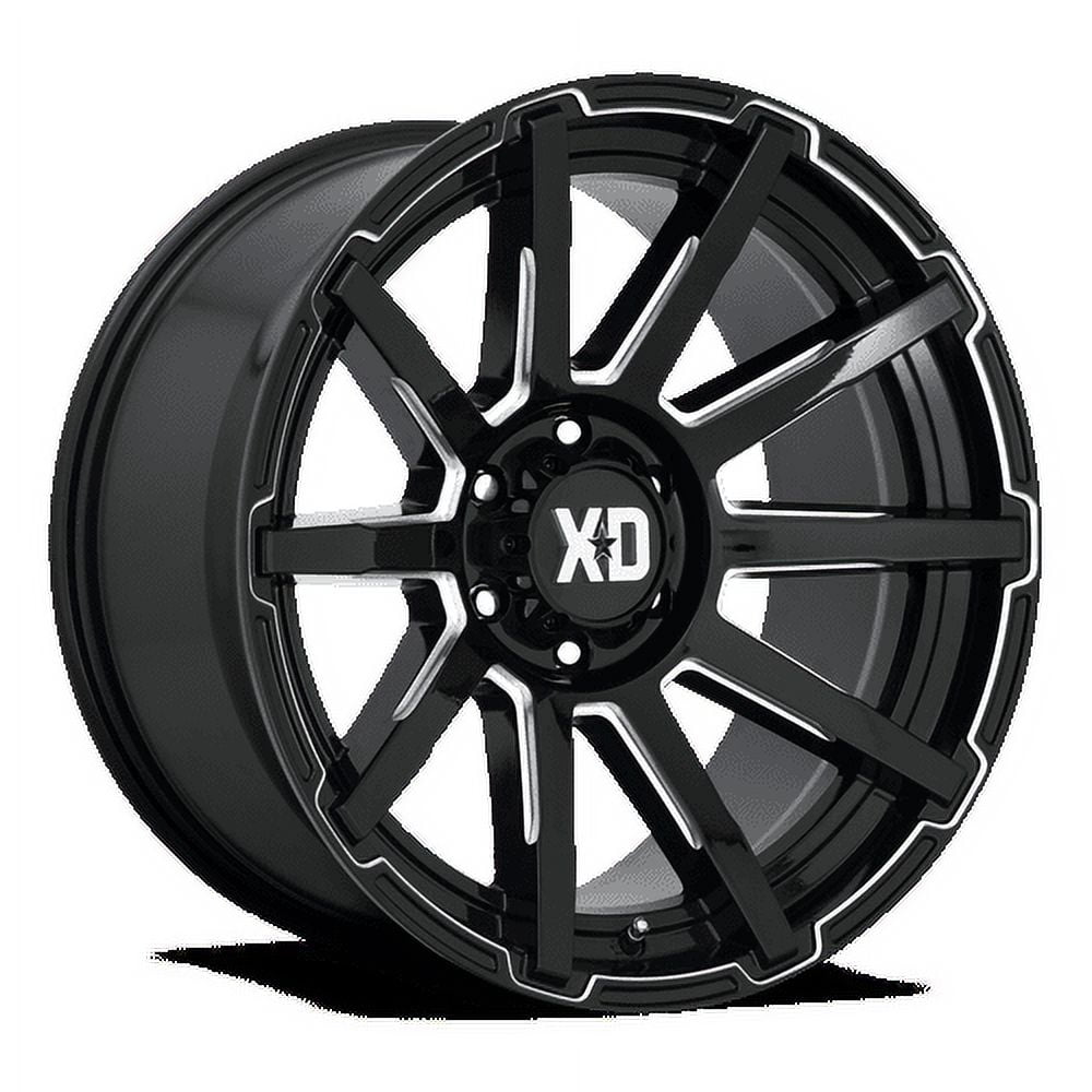 XD Aluminum Rim XD847 OUTBREAK 20X9in Gloss Black Milled Finish, XD84729068300