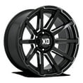 thumbnail image 1 of XD Aluminum Rim XD847 OUTBREAK 20X9in Gloss Black Milled Finish, XD84729080300, 1 of 5